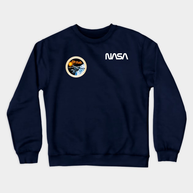 Officially approved merchandise - Vintage NASA logo, Space Shuttle Skylab mission Crewneck Sweatshirt by Science_is_Fun